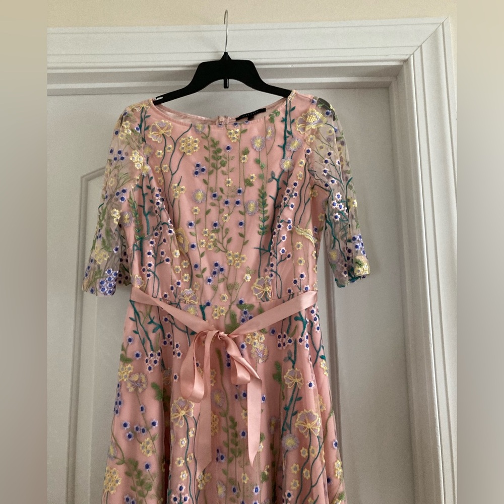 Alex Marie Multicolor Floral Midi Dress - Picture 4 of 6